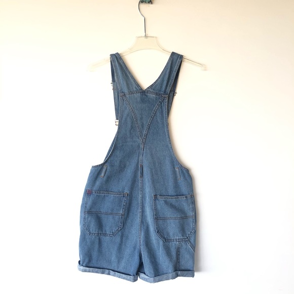 BDG denim short overalls sz xs - Picture 4 of 8
